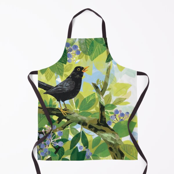 Item preview, Blackbird singing designed and sold by qu-lan.