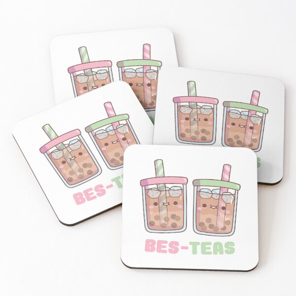 Item preview, Cute Bubble Tea Bes Teas Besties designed and sold by rustydoodle.