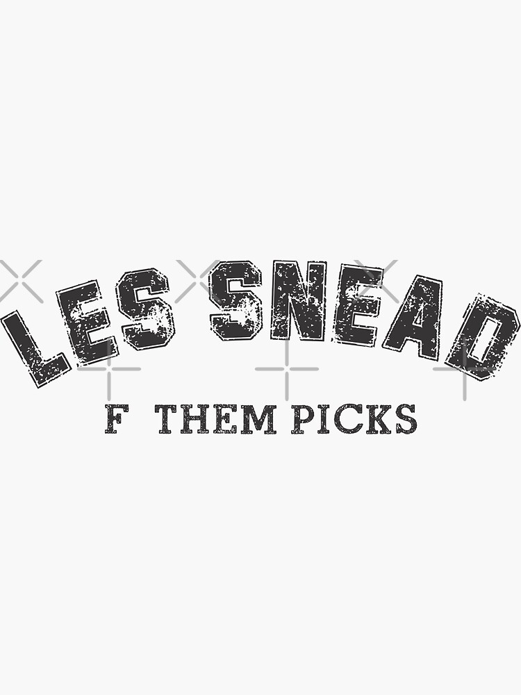 les snead f them picks