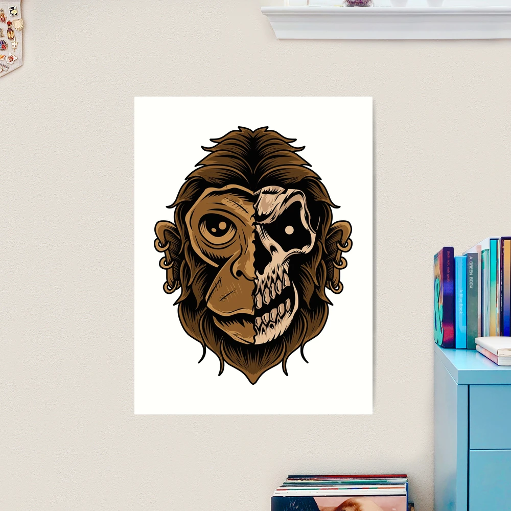 Monkey Skull