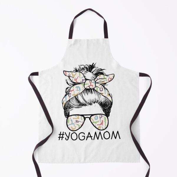 Item preview, Messy Hair Bun Yoga Mom designed and sold by Buyeseoshop.