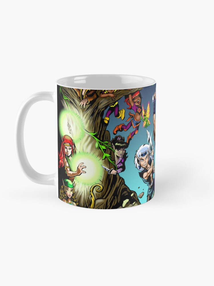 Thumbnail 3 of 6, Coffee Mug, ElfQuest Adventure designed and sold by elfquest.