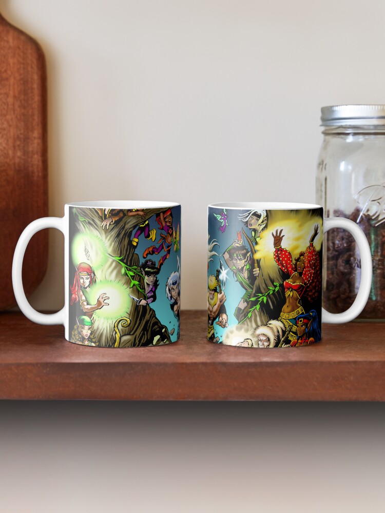 Thumbnail 2 of 6, Coffee Mug, ElfQuest Adventure designed and sold by elfquest.