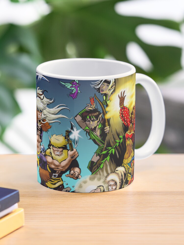 Thumbnail 1 of 6, Coffee Mug, ElfQuest Adventure designed and sold by elfquest.