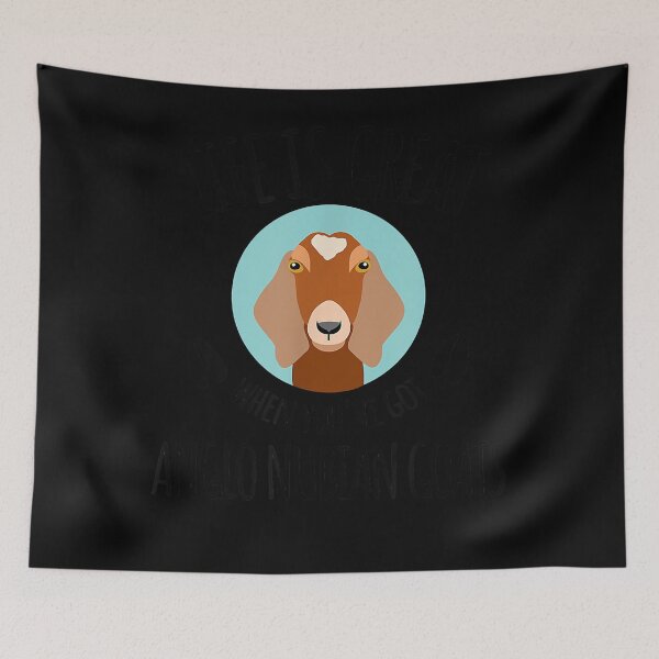Item preview, Goat Lovers Meme  Pet Animal Pun Funny Anglo Nubian Goat designed and sold by jaquitabetsaida.