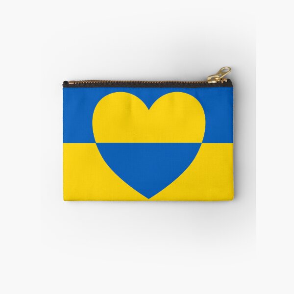 Item preview, National Flag of Ukraine Heart - High Quality Image designed and sold by Picturestation.