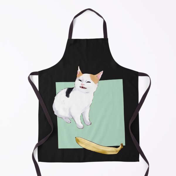 Item preview, He not like the banana - angery banana cat meme catto #x35 designed and sold by NancyScCYS.