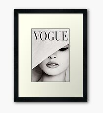 Vogue Framed Print