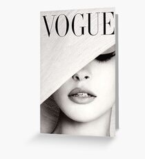 Vogue Greeting Card