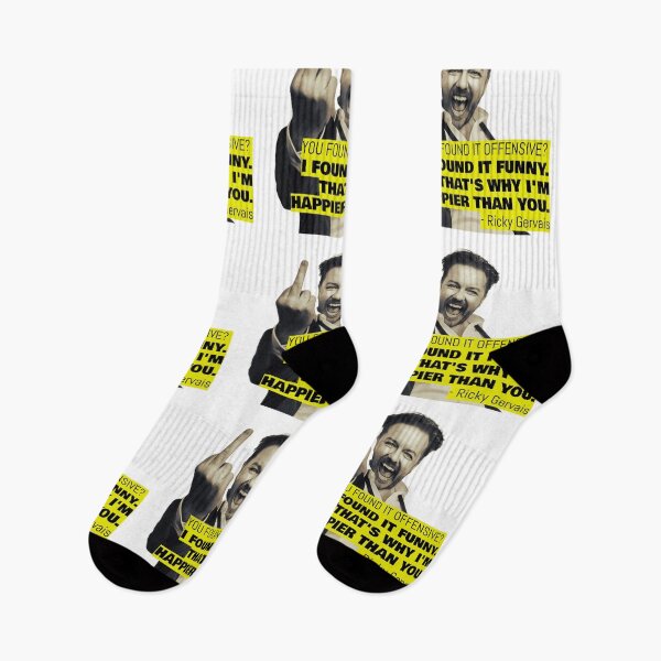 Item preview, Ricky Gervais Quote You Found It Offensive I Found It Funny designed and sold by avit1.