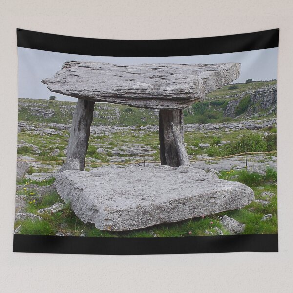Item preview, Poulnabrone Dolmen The Burren County Clare Ireland designed and sold by ellenhenry.