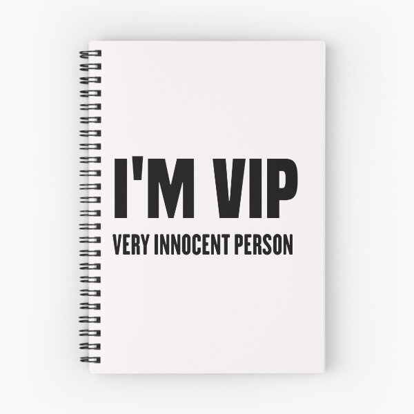 Aperçu de l'œuvre je suis une personne VIP très innocente créée et vendue par Crystakim.