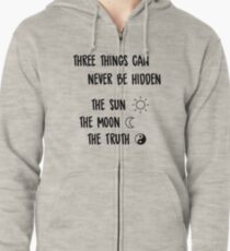 Teen Wolf Mantra Zipped Hoodie