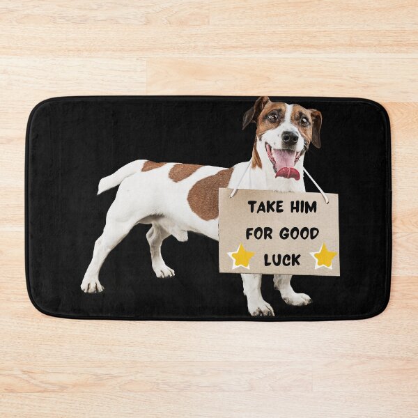 Item preview, take him for doog luck, funny, cute designed and sold by marwan elsaeed.