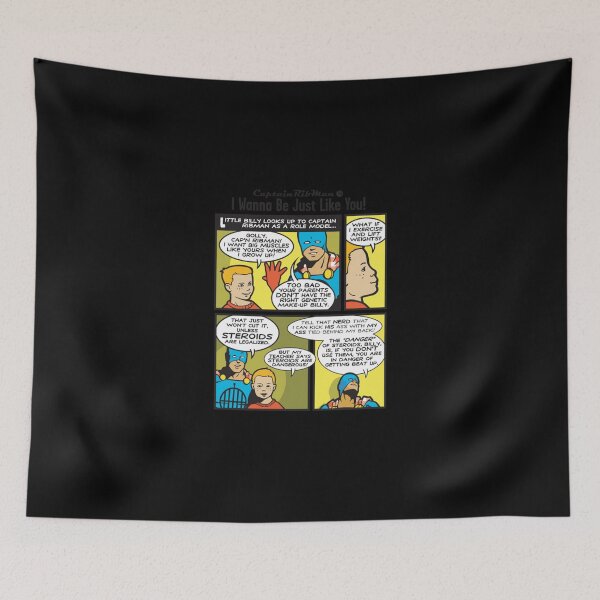 Item preview, Steroids Ahoy -- Captain Ribman Essential T-Shirt designed and sold by batesyadi3.