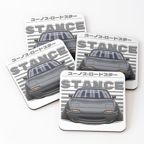 Item preview, Stance of Miata (gray) designed and sold by JayPaburisat.