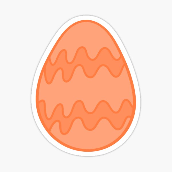 Item preview, Decorated Orange Easter Egg designed and sold by Harrie McCormick.