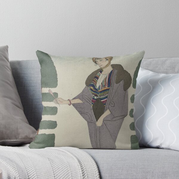 Item preview, 1920s Art Deco Fashion Illustration by George Barbier  - Gazette du Bon Ton - les colchiques designed and sold by cutesy.