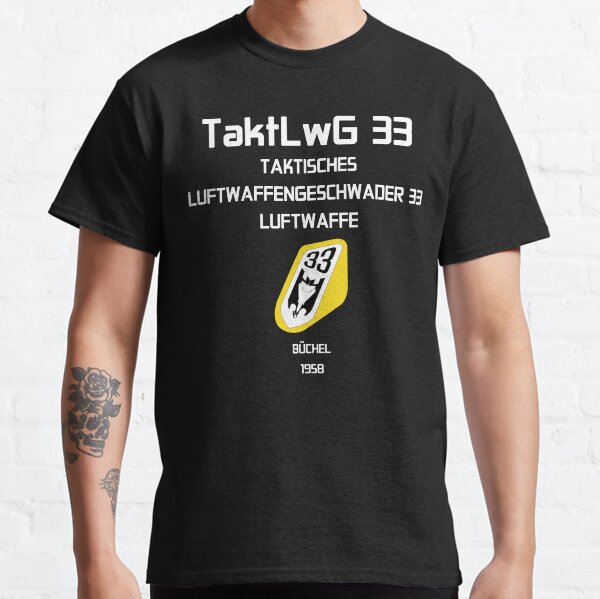 Aperçu de l'œuvre Luftwaffe Taktisches Luftwaffengeschwader 33 TaktLwG Bundeswehr #1931 créée et vendue par Rare-Militia.