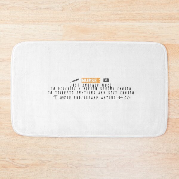 Item preview, Nurse: just another word to describe a person strong enough to tolerate anything and soft enough to understand anyone designed and sold by Badrart.