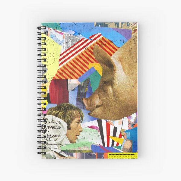Mr. Pig gets his revenge Spiral Notebook