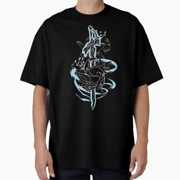 Aperçu de l'œuvre Kaeya Constellation Design Blanc créée et vendue par KyasurinShop.