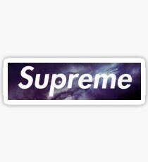 Supreme Galaxy Sticker