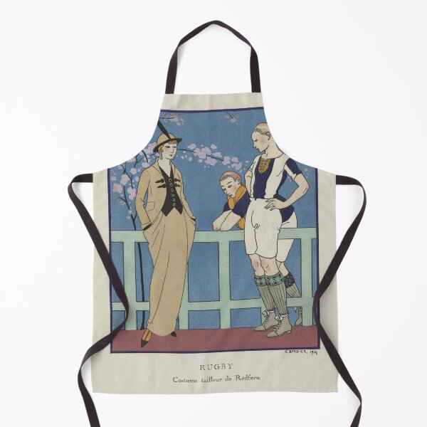 Item preview, 1920s Art Deco Fashion Illustration by George Barbier - Gazette du Bon Ton - Rugby designed and sold by cutesy.