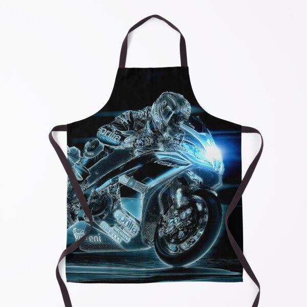 Item preview, Motorcycle Racer Gets Tron'd designed and sold by ClownFishArts.