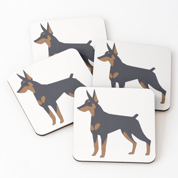 Item preview, Cute doberman dog cartoon  designed and sold by Yarafantasyart.