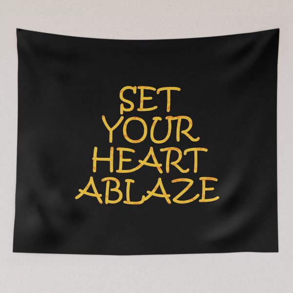 Item preview, Set Your Heart Ablaze  designed and sold by askarne.