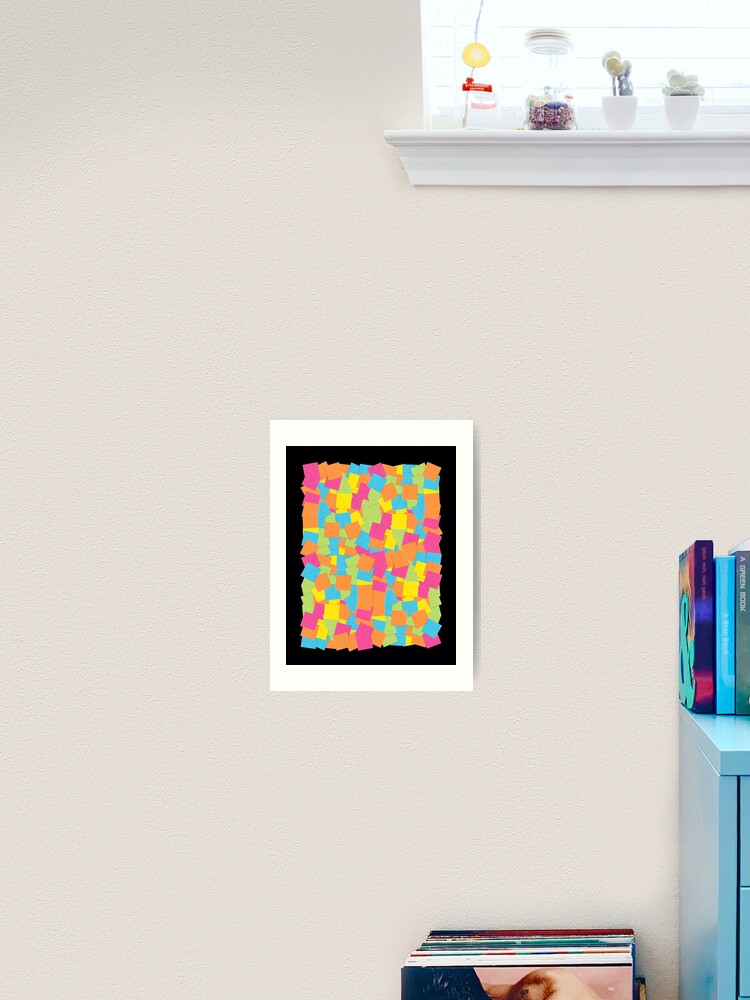 Sticky Notes Art Art Print for Sale by mariejosee22