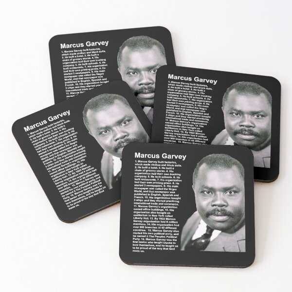 Item preview, 16 Facts About Marcus Garvey designed and sold by sourceoflife.