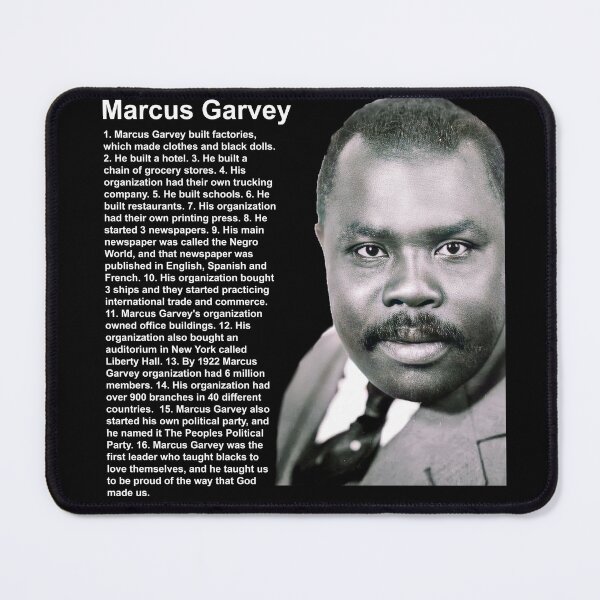 Item preview, 16 Facts About Marcus Garvey designed and sold by sourceoflife.