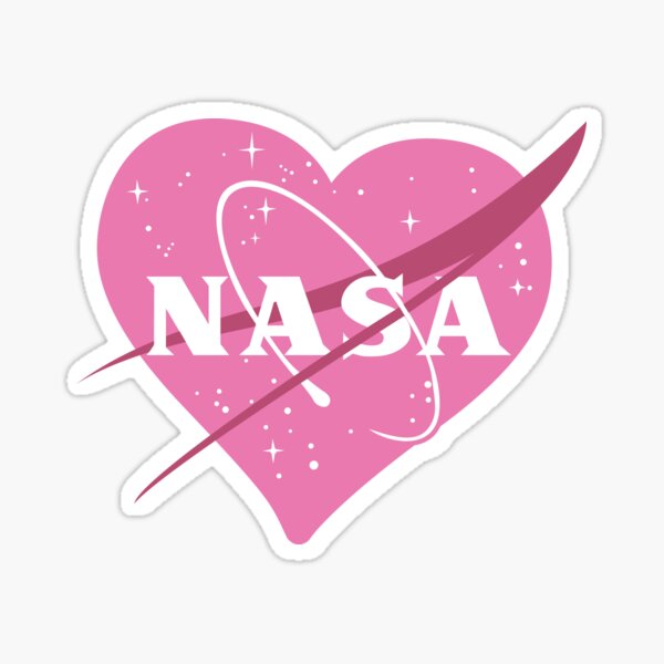 I Heart The Space Program Sticker