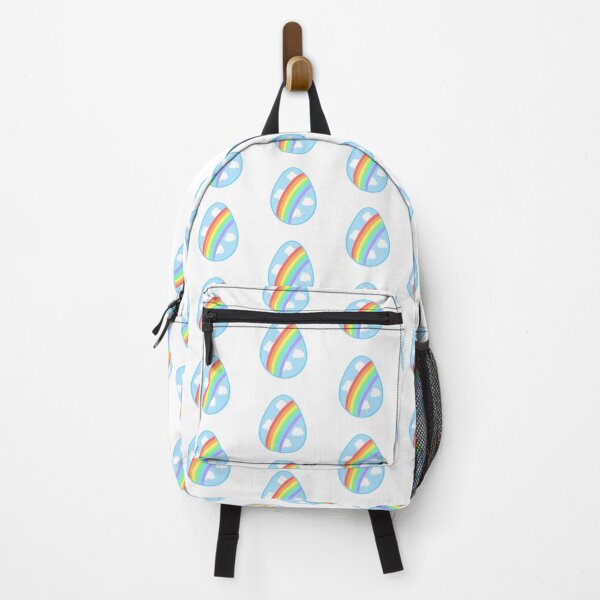 Item preview, Blue Easter Egg Decorated With Rainbow And Clouds designed and sold by Harrie McCormick.