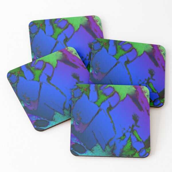 Item preview, Colliding panels blue designed and sold by Keith Mills.