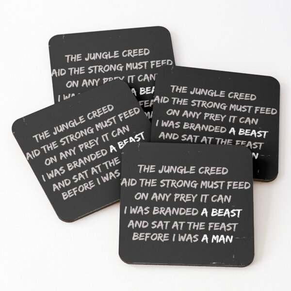Item preview, The Jungle Creed designed and sold by DankDreamz.