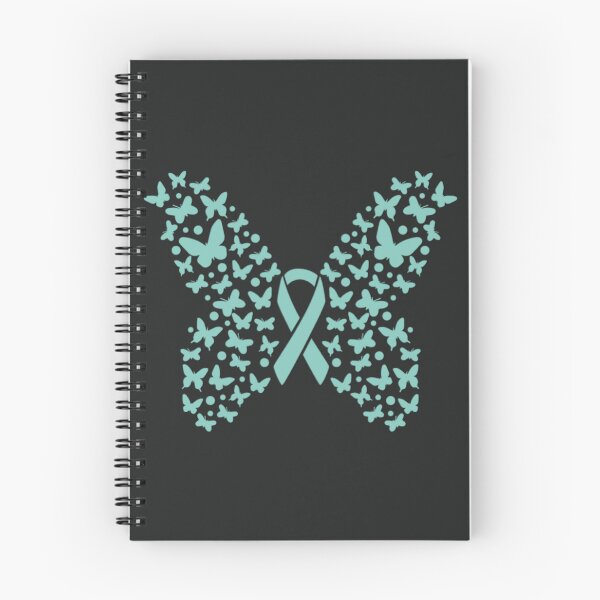 Item preview, Awareness Teal Ribbon Month Butterfly  designed and sold by MJDezigns.