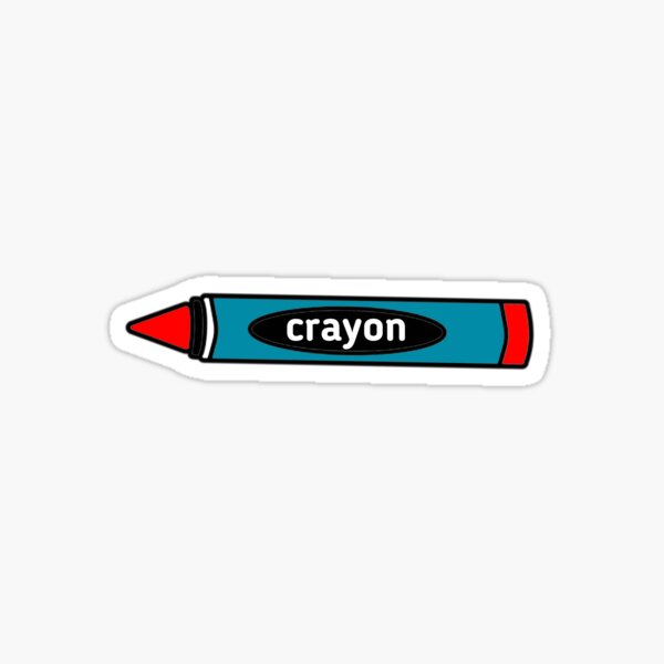 Pack of Crayons Sticker Sticker for Sale by Carprincess