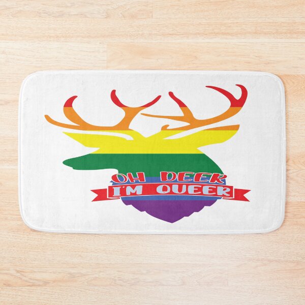 Item preview, Oh Dear (Deer) I'm Queer  - Gay Pride designed and sold by MauveMoves.