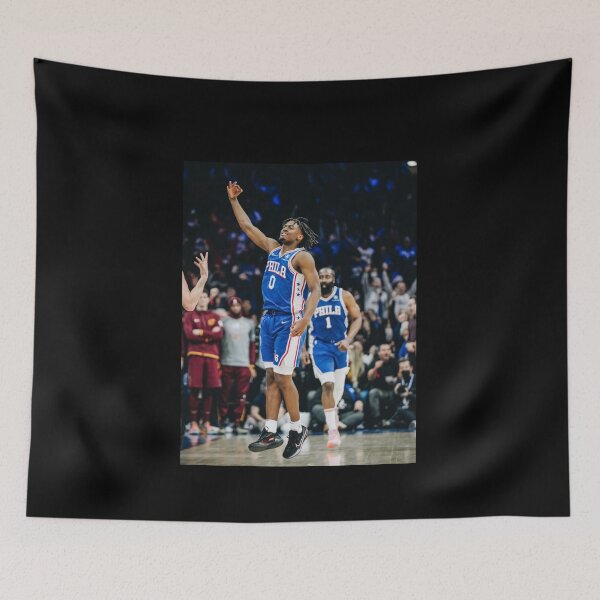 Item preview, Tyrese Maxey 0 Celebrate Three Points Classic designed and sold by sherryrains.