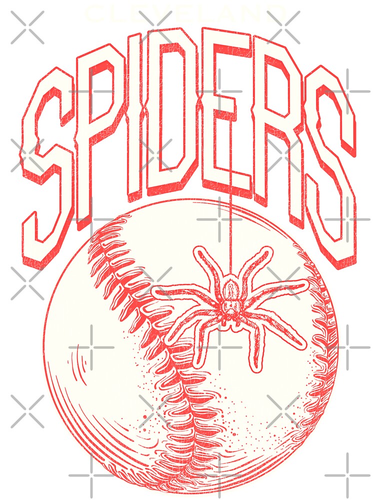 Cleveland Spiders Baseball - Defunct Baseball Teams - Baseball T-Shirt