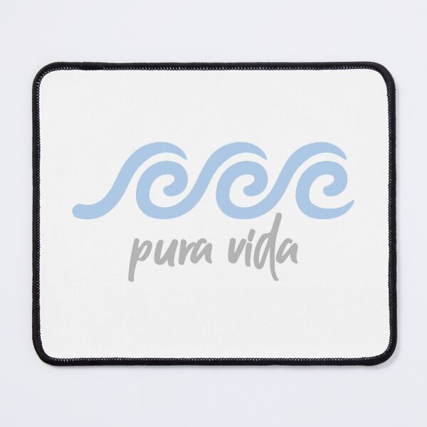 Item preview, Pura vida, light blue wave designed and sold by Pau Baz.