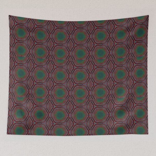 Item preview, African print Colorful blue, brown, green and purple colors.  designed and sold by NaniniDesigns.