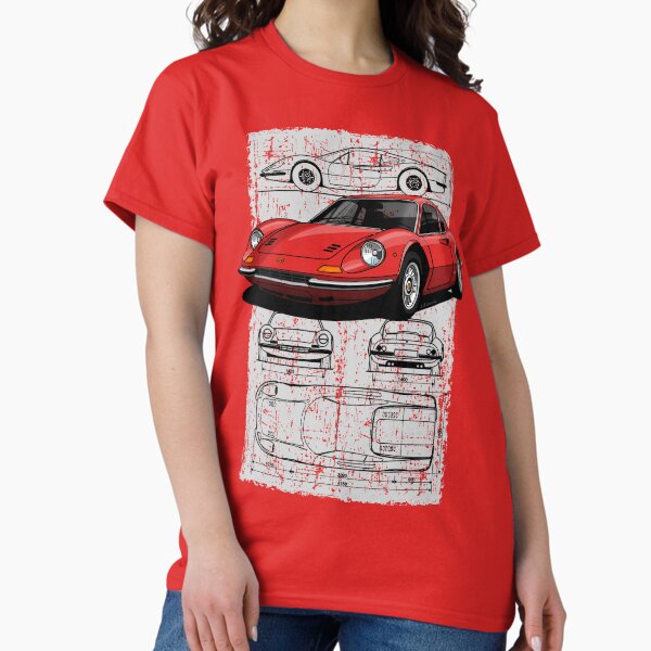 Item preview, My drawing of the iconic Italian sports car designed and sold by designjaag.