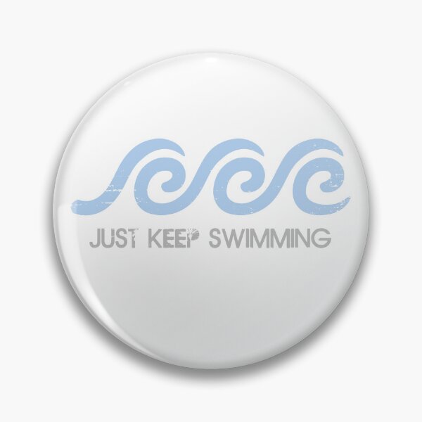 Item preview, Just Keep Swimming Wave designed and sold by Pau Baz.