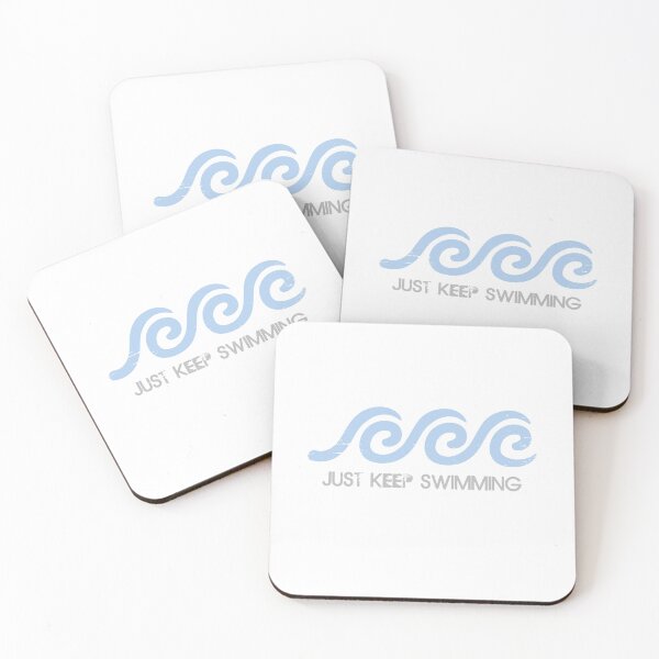 Item preview, Just Keep Swimming Wave designed and sold by Pau Baz.