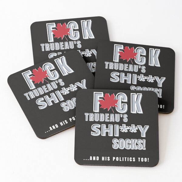 Item preview, Fuck Trudeau and His Socks    designed and sold by FforFlying1802.