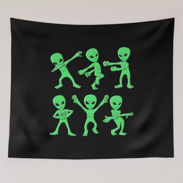 Item preview, Dancing Aliens Dance Challenge designed and sold by shannange.